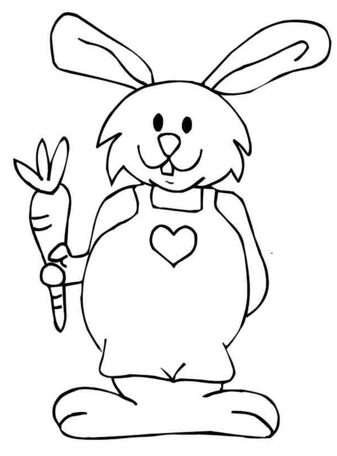 Lapin joyeux dans un jardin fleuri