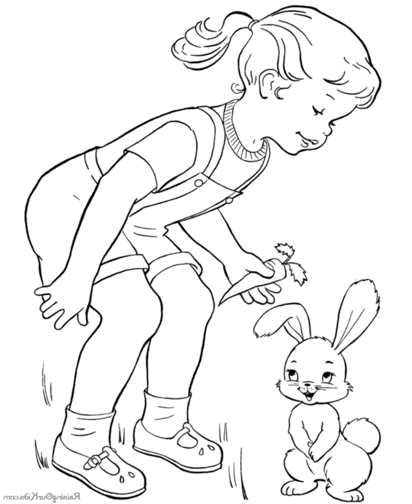 Un lapin joyeux dans un jardin fleuri