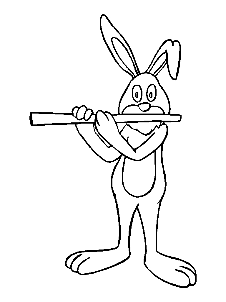 Lapin mignon assis dans un jardin fleuri