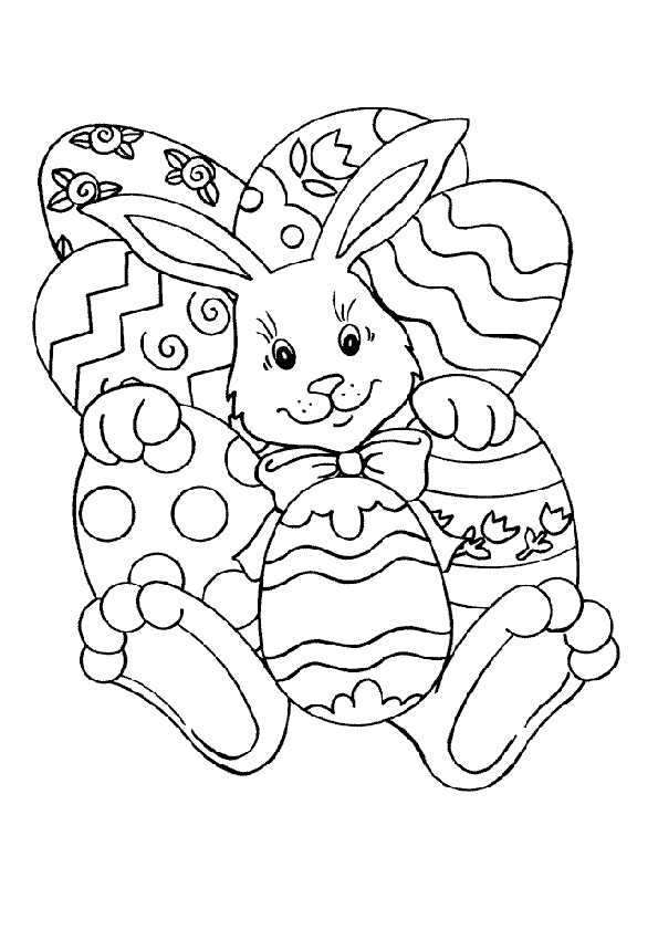Un lapin joyeux assis dans un champ fleuri