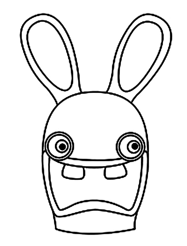Coloriage Lapins Crétins #28991 à imprimer Coloriage Lapins Crétins #28991 à imprimer