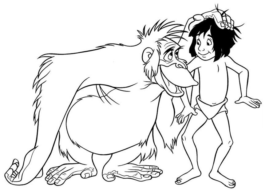 Un moment de sérénité avec Mowgli et ses amis dans la jungle