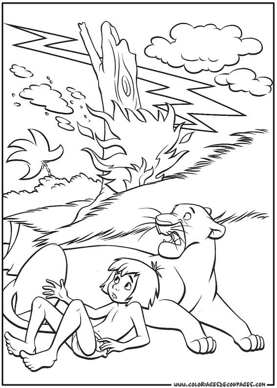 Scène de la jungle avec un éléphant et un lion jouant parmi la verdure Scène de la jungle avec un éléphant et un lion jouant parmi la verdure