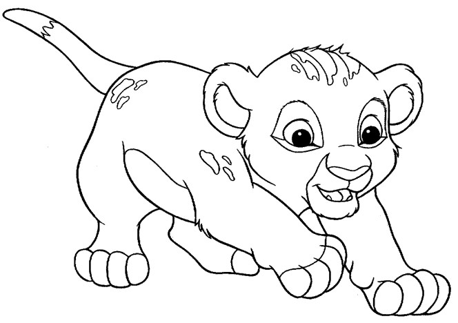 Scène emblématique du Roi Lion avec Simba et ses amis dans la savane