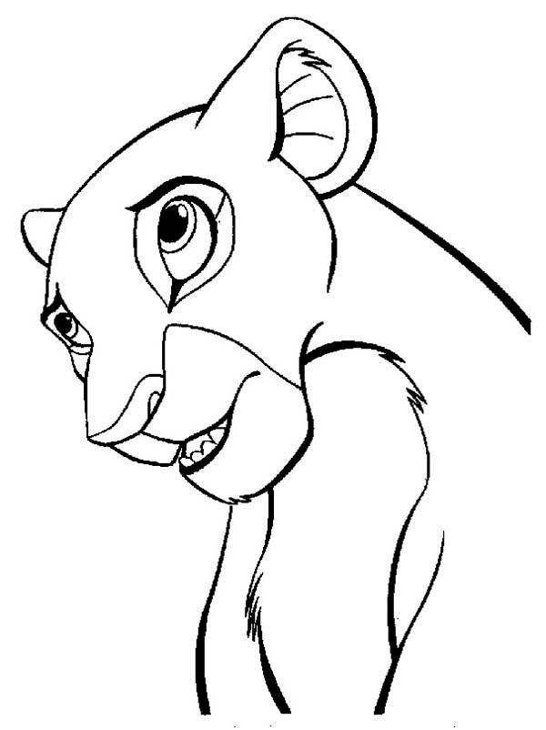 Scène emblématique de Simba et ses amis en pleine aventure