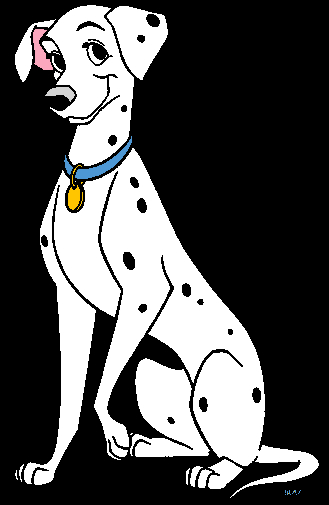 Les 101 Dalmatiens en pleine aventure dans un jardin