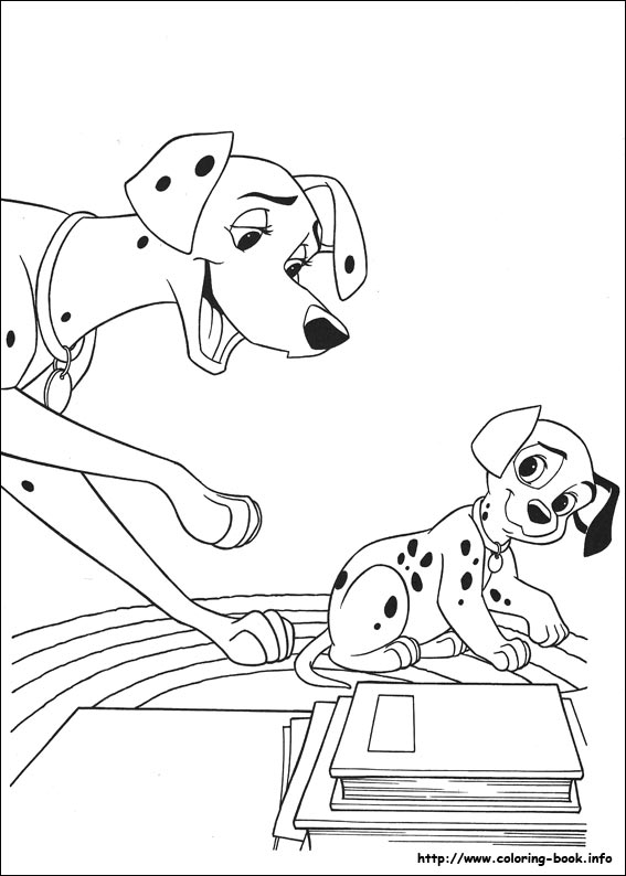 Les 101 Dalmatiens en pleine aventure dans un jardin