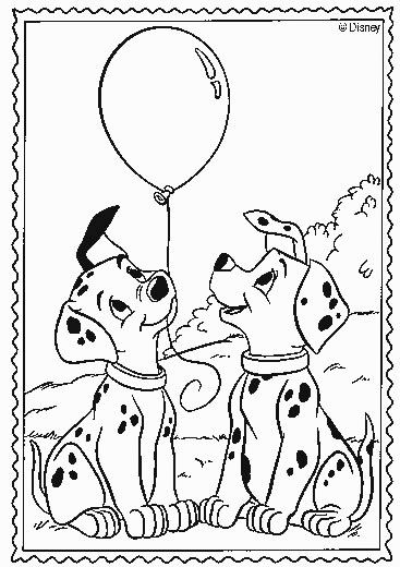 Les 101 Dalmatiens en pleine aventure dans un décor naturel