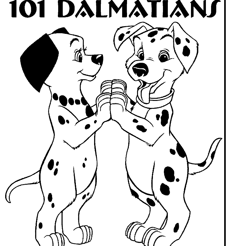 Les 101 Dalmatiens en pleine aventure dans un décor urbain