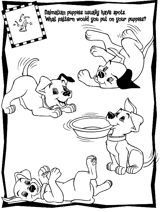 Coloriage des 101 Dalmatiens : Pongo et Perdita au cœur de l'aventure