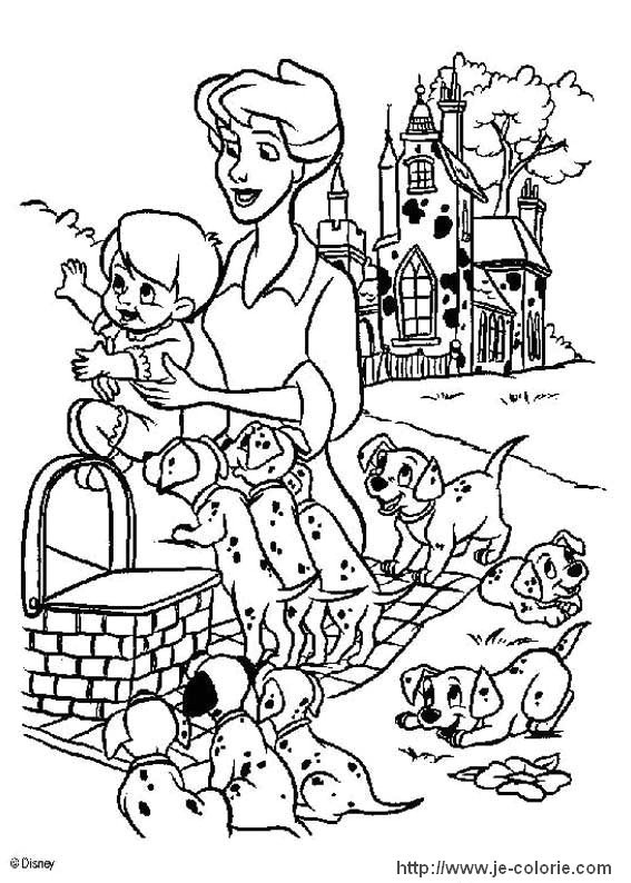 Les 101 Dalmatiens en pleine aventure dans un parc verdoyant