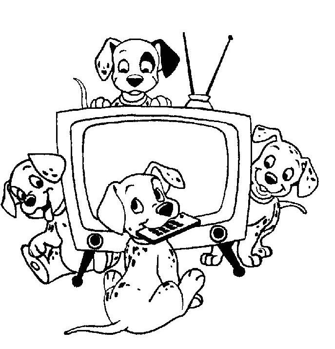 Les 101 Dalmatiens en pleine aventure dans la rue