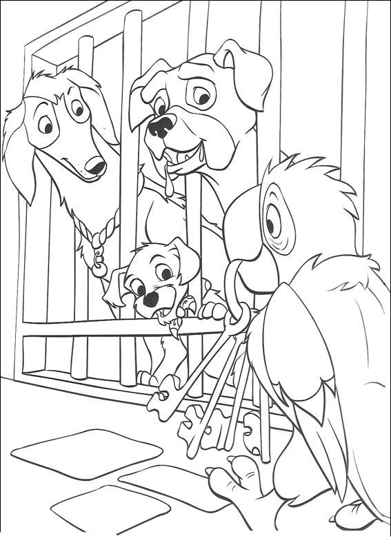 Les 101 Dalmatiens en pleine aventure dans un décor urbain