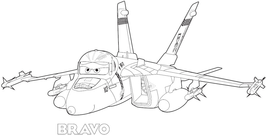 Coloriage d'avions en vol dans un ciel dégagé