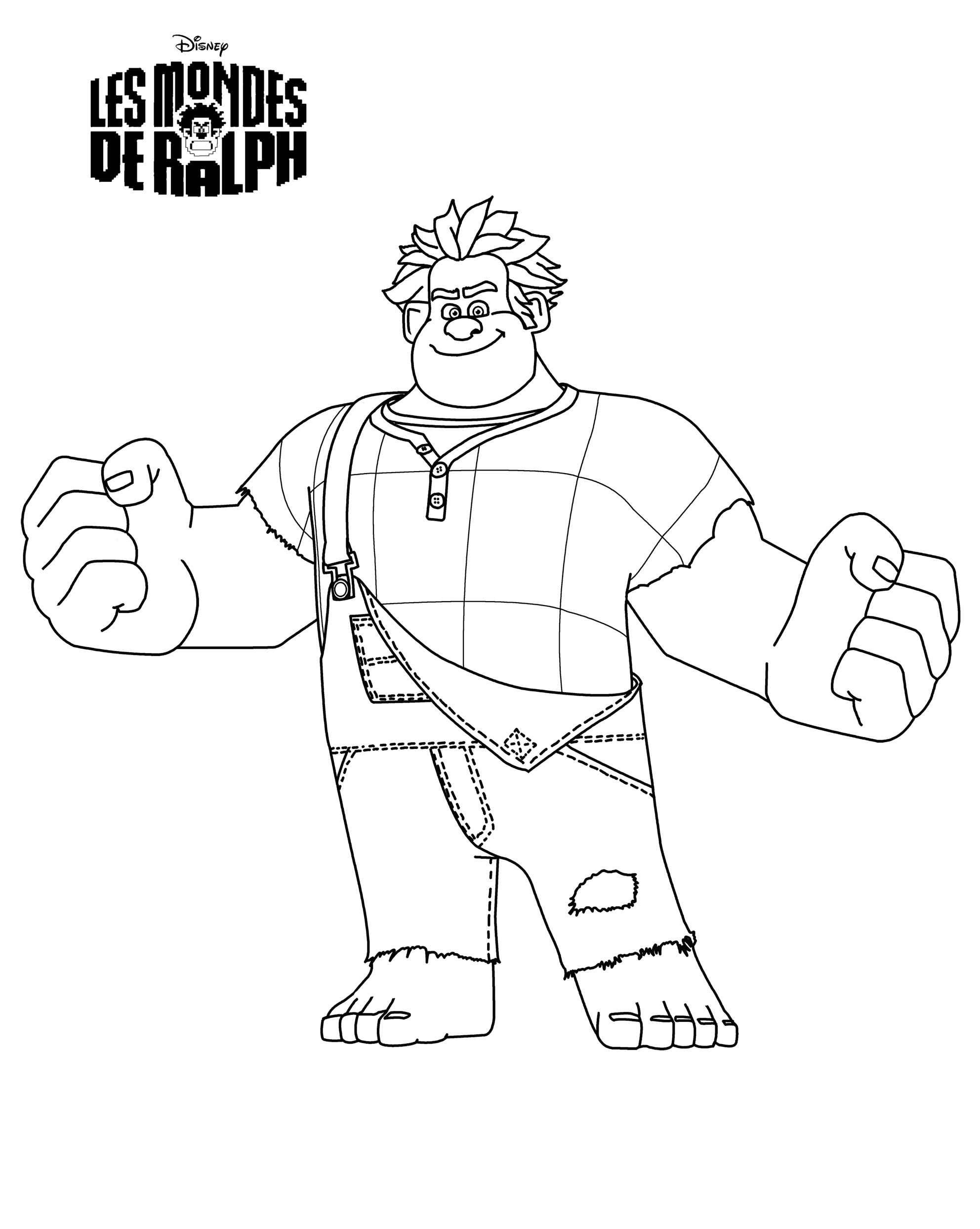 Personnages de Les Mondes de Ralph en pleine aventure dans un décor numérique