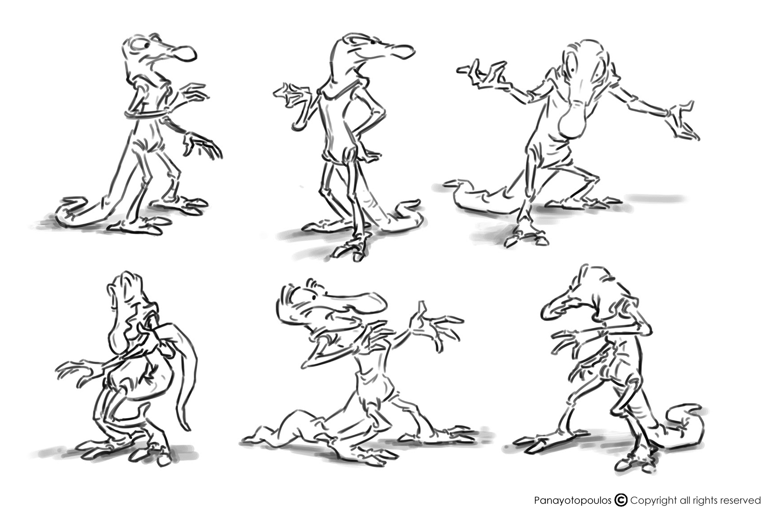 Coloriage de lézards sur une branche entourés de feuillage Coloriage de lézards sur une branche entourés de feuillage