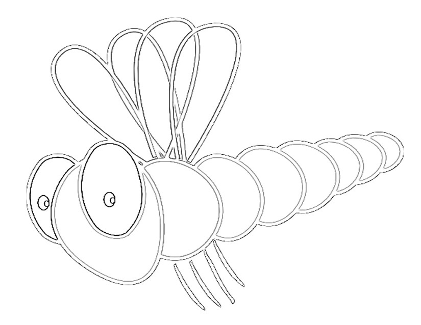 Libellule en vol au-dessus d'une fleur