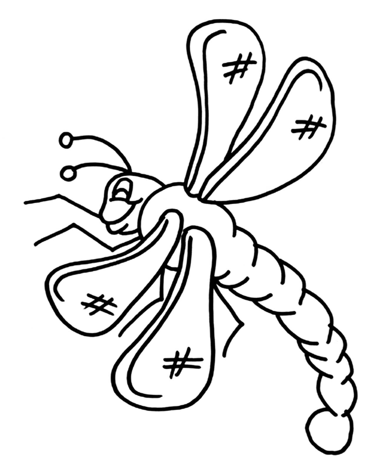 Libellule posée sur une fleur avec des détails délicats
