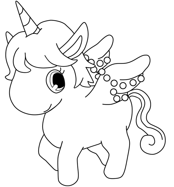 Licorne galopant dans un paysage naturel