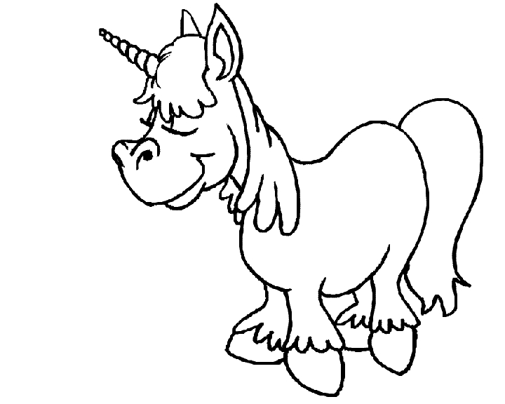 Licorne galopant dans un paysage pastoral
