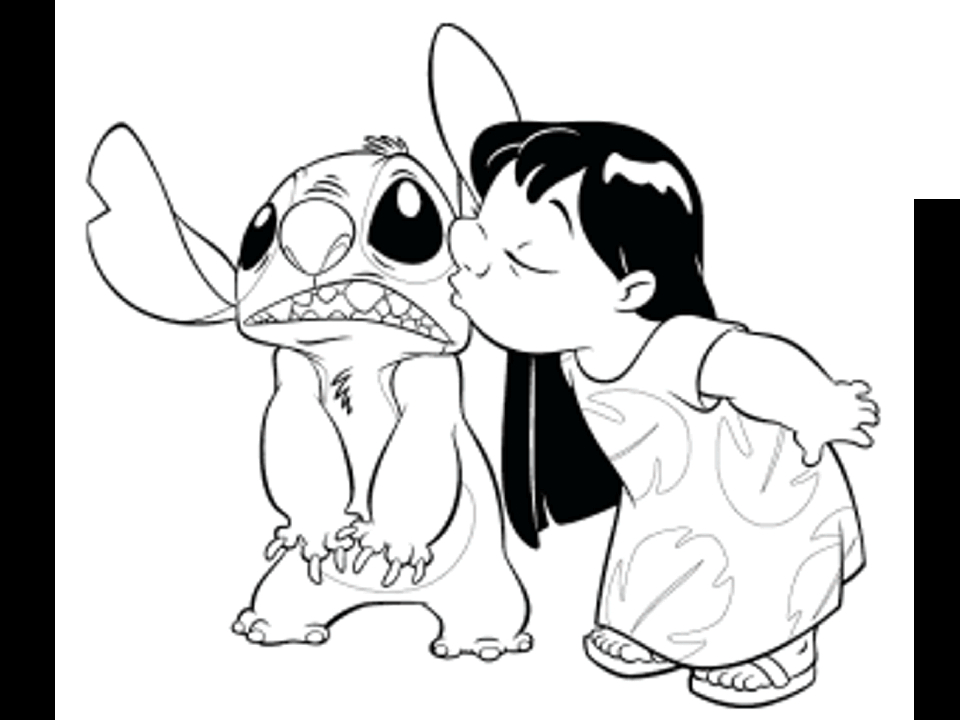 Lilo et Stitch en pleine aventure sur une plage ensoleillée