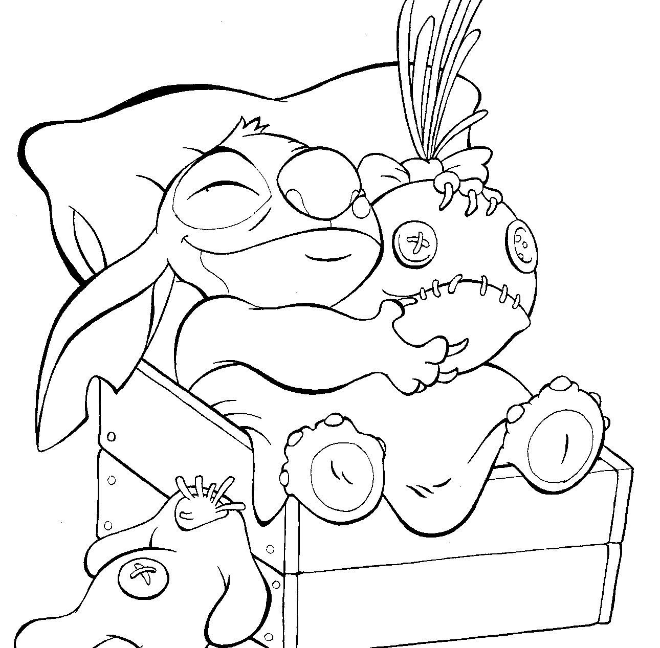 Lilo et Stitch en pleine aventure sur la plage