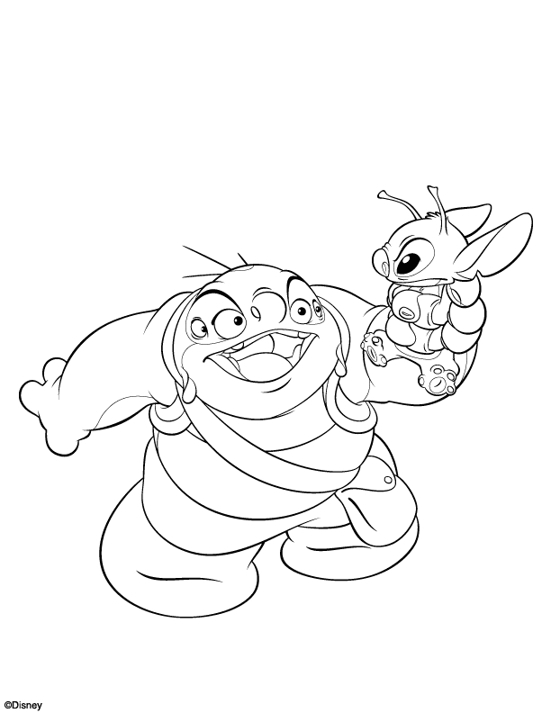 Lilo et Stitch en pleine aventure sur la plage Lilo et Stitch en pleine aventure sur la plage