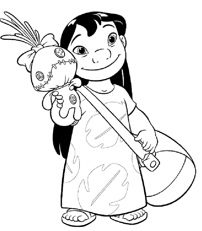 Lilo et Stitch au bord de la mer, prêts pour l'aventure