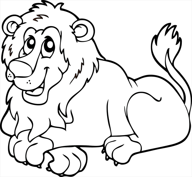 Un lion majestueux dans un décor naturel