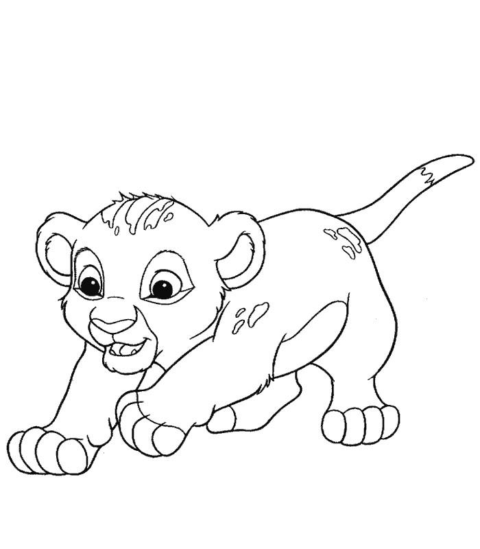 Un lion majestueux se tenant dans la savane