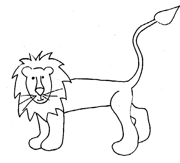Un lion majestueux entouré de détails naturels