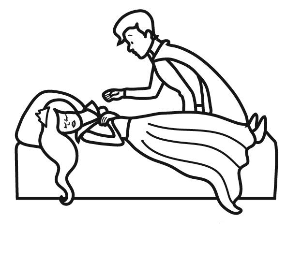 Lit douillet entouré de jouets et d'éléments de chambre Lit douillet entouré de jouets et d'éléments de chambre