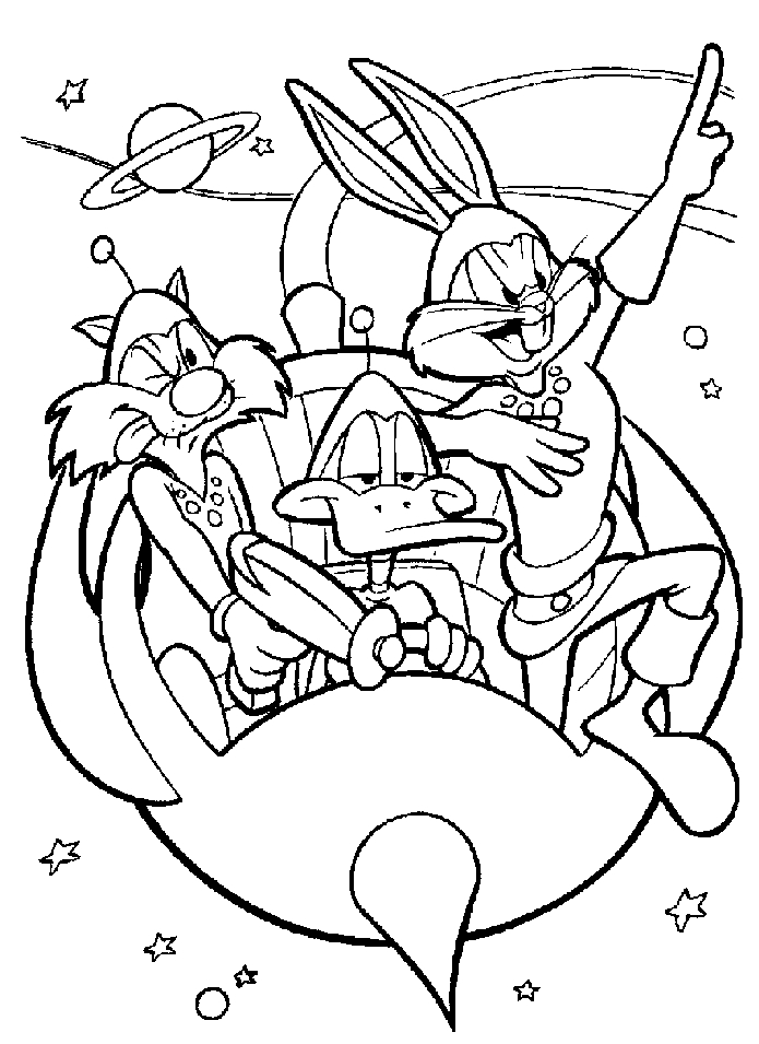 Looney Tunes en pleine aventure humoristique