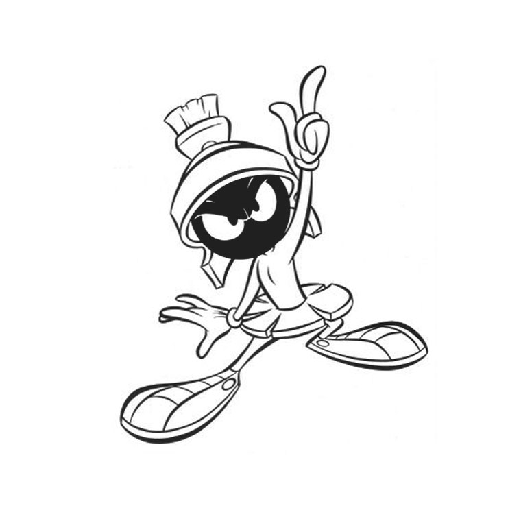 Scène dynamique des Looney Tunes avec Bugs Bunny et Daffy Duck
