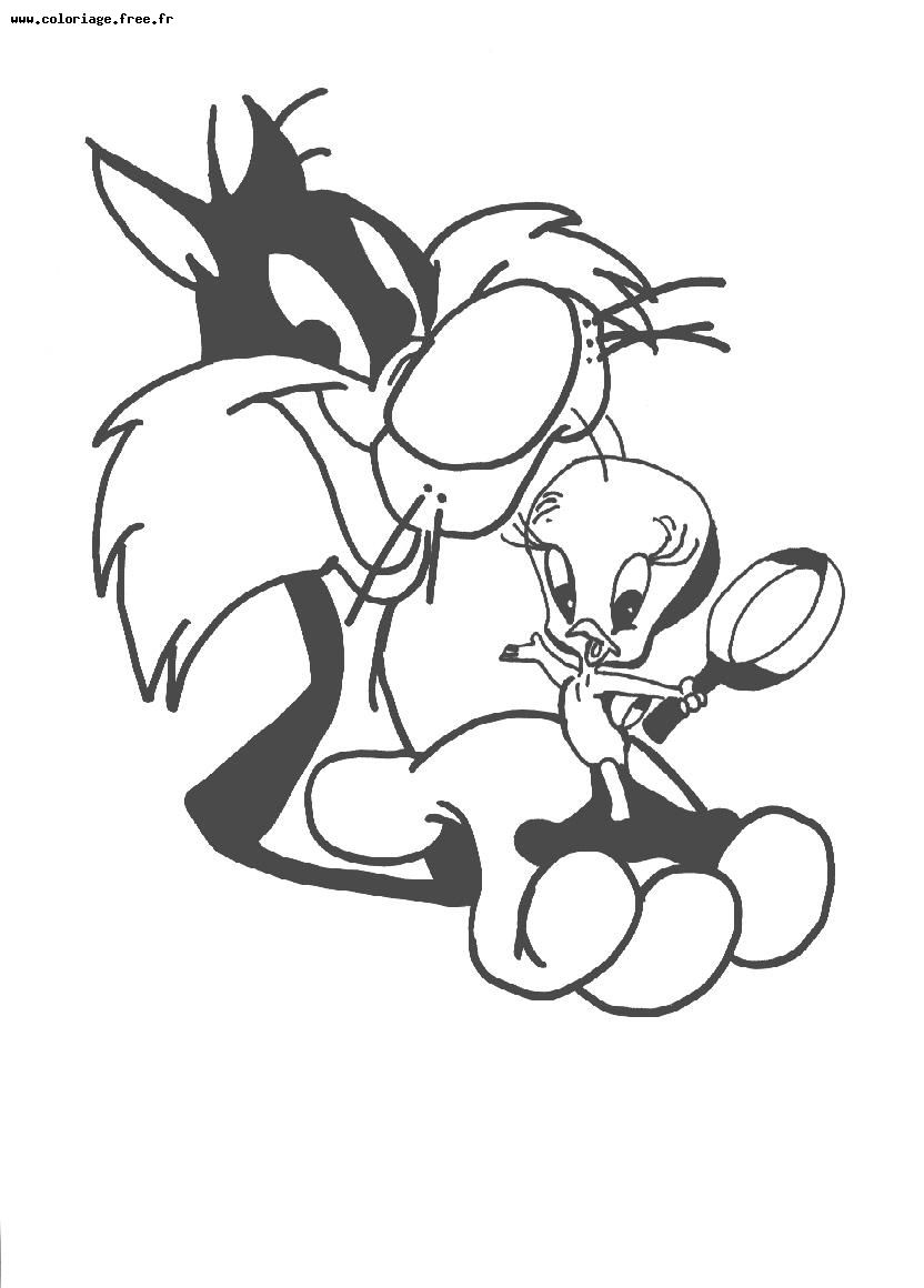 Personnages Looney Tunes en pleine aventure dans un décor animé