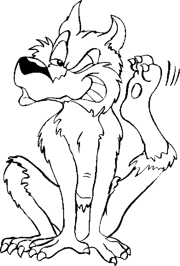 Coloriage Loup garou #39730 à imprimer Coloriage Loup garou #39730 à imprimer