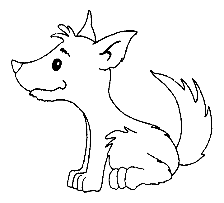 Un loup majestueux marchant dans la forêt