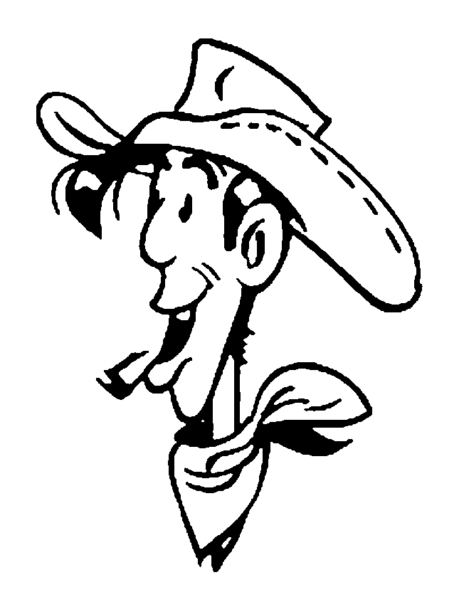 Lucky Luke et son fidèle Jolly Jumper en pleine aventure