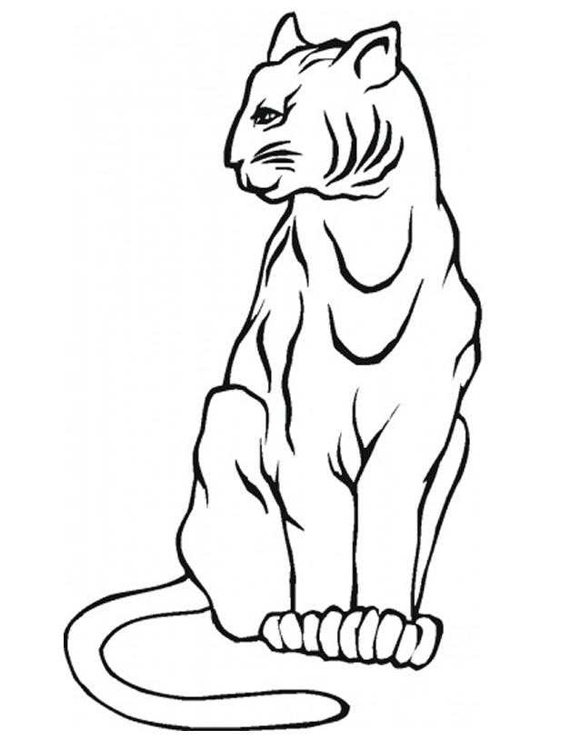 Coloriage Lynx #7503 à imprimer