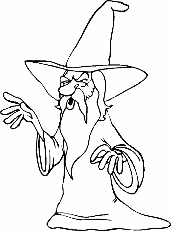 Un magicien en pleine incantation dans un paysage mystique