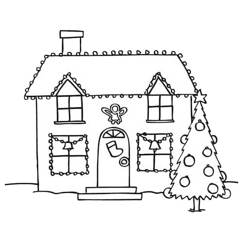 Coloriage Maison #11725 à imprimer Coloriage Maison #11725 à imprimer