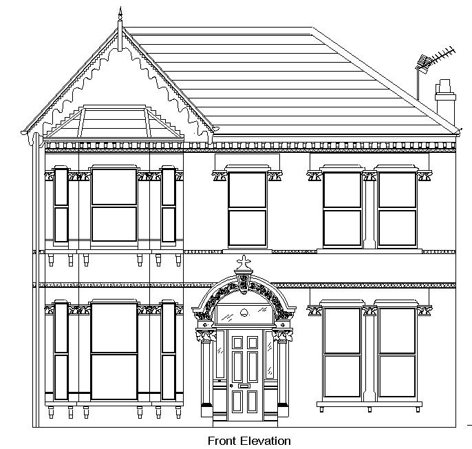 Coloriage d'une maison entourée d'un jardin verdoyant