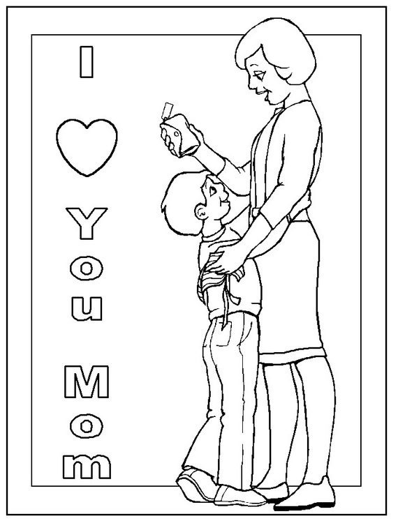 Une maman et son enfant partageant un moment de tendresse Une maman et son enfant partageant un moment de tendresse