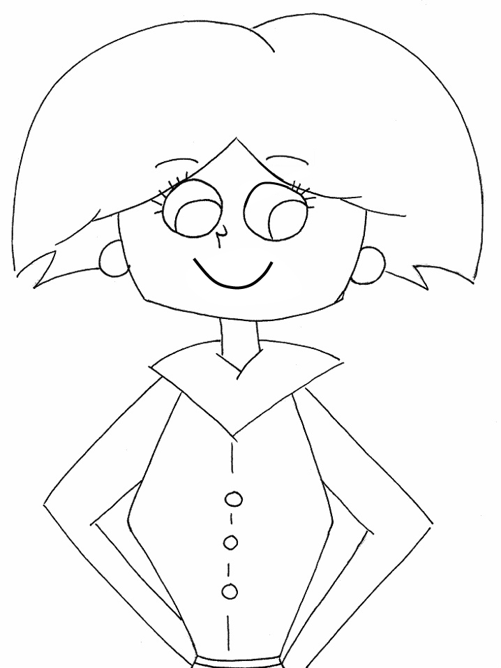 Coloriage d'une maman entourée de ses enfants dans un cadre chaleureux