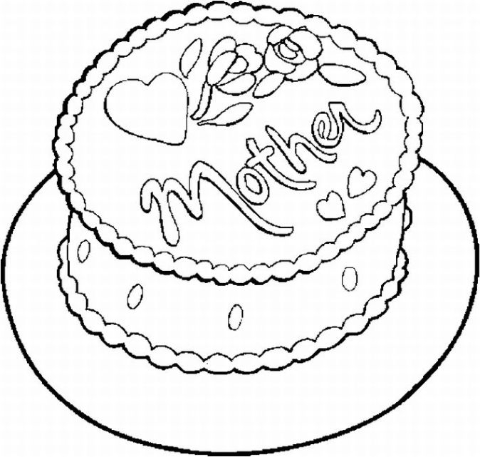 Coloriage d'une maman avec son enfant dans un cadre naturel