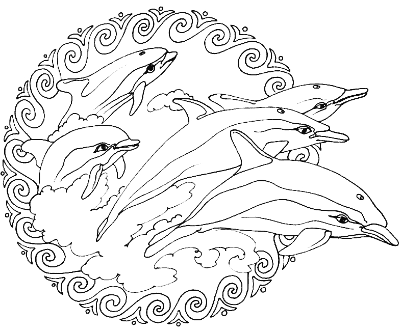 Coloriage de mandalas animaux aux motifs variés