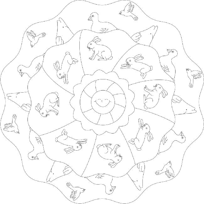 Mandalas animaliers à colorier : motifs et formes captivants Mandalas animaliers à colorier : motifs et formes captivants