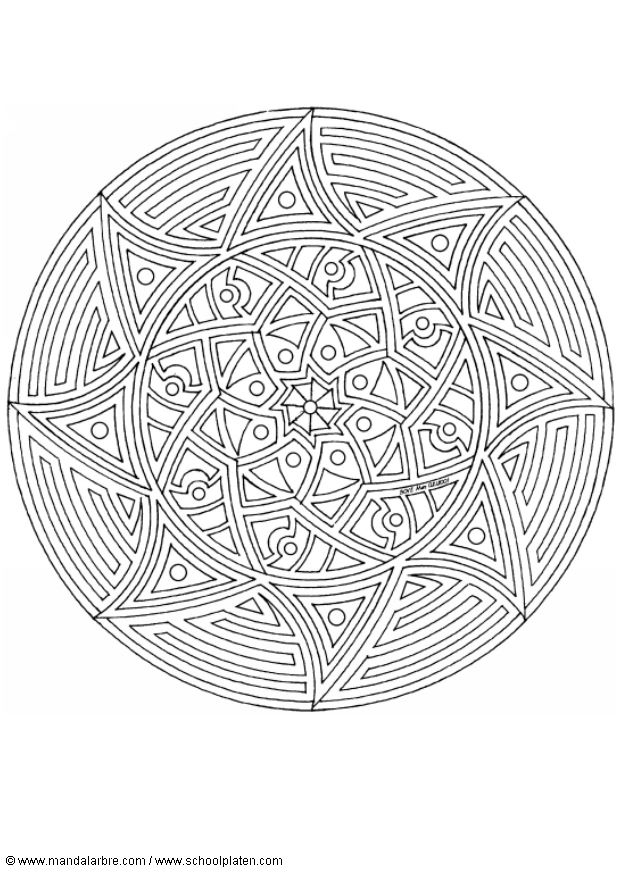 Coloriage de mandalas en forme d'étoile à motifs floraux Coloriage de mandalas en forme d'étoile à motifs floraux