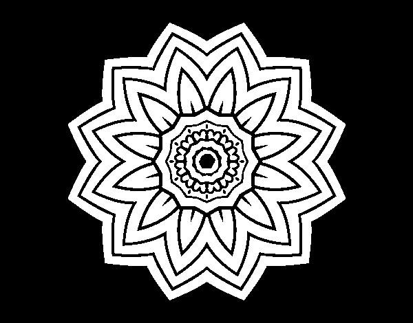 Coloriage de mandalas avec des motifs floraux variés Coloriage de mandalas avec des motifs floraux variés