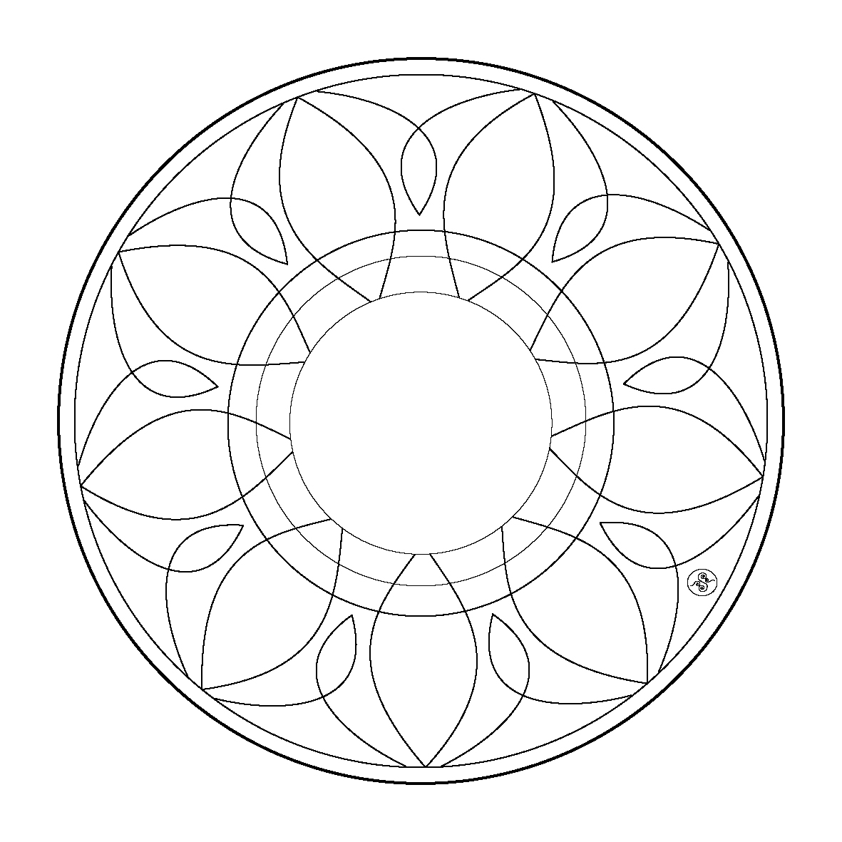 Coloriage de mandalas avec des motifs floraux variés Coloriage de mandalas avec des motifs floraux variés
